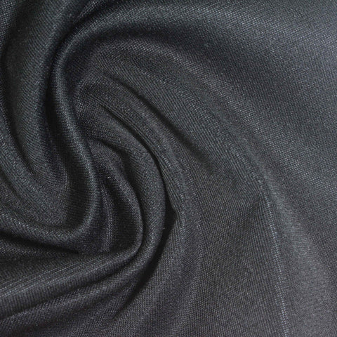 Dark Grey Marl Warp Knit, Polyester, 180 gsm, 170 cm