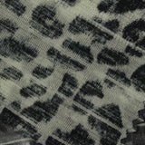 Light Grey Abstract Jacquard, Poly-Viscose — photo 2