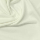 Polyester Viscose Stretch French Terry Fabric, 243 gsm, 166 cm — White — photo 2