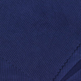 Polyester Viscose Stretch Rib Knit Fabric, 230 gsm — Navy — photo 2