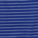 White Stripes Jersey Knit, Poly-Cotton — photo 2