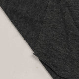 Dark Grey Marl Jersey Knit, Poly-Cotton — photo 2
