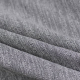 Grey Marl Jersey Knit, Poly-Cotton — photo 2