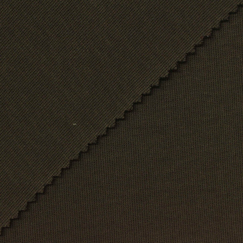 Polyester Cotton Scuba Knit Fabric, 300 gsm, 175 cm — Green, ref EF-271381