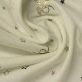 Pink Glitter-Star Knit, Cotton-Poly — photo 2
