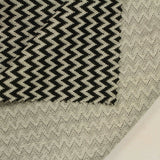 Black Zigzag Jacquard, Polyester — photo 2