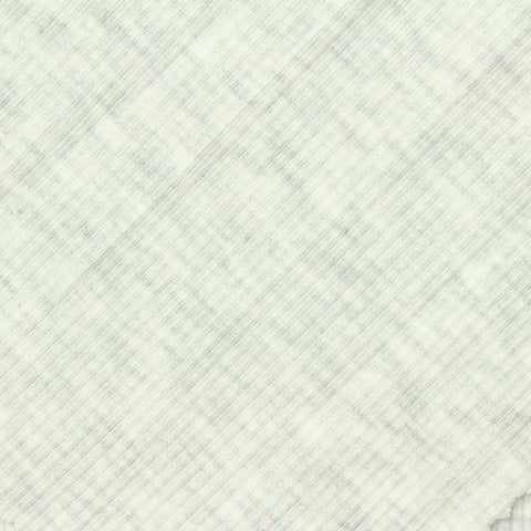 Light Grey Marl Rib Knit, Polyester, 322 gsm