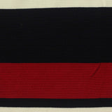 Cream Horizontal-Stripe Knit, Viscose-Poly — photo 2