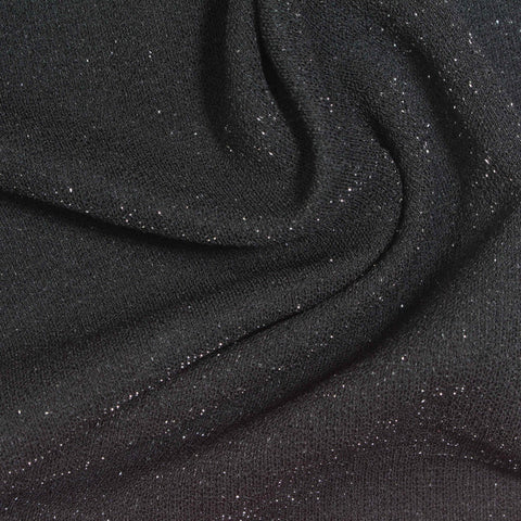 Dark Grey Marl Linen-Look, Polyester, 220 gsm