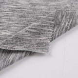 Heather Grey Marl Jersey Knit, Poly-Cotton — photo 2