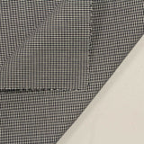 Black Gingham Woven, Cotton — photo 2