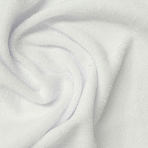 Cotton Polyester French Terry Fabric, 205 gsm, 175 cm — Beige