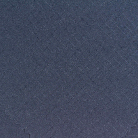 Navy Subtle-Grid Woven, Polyester