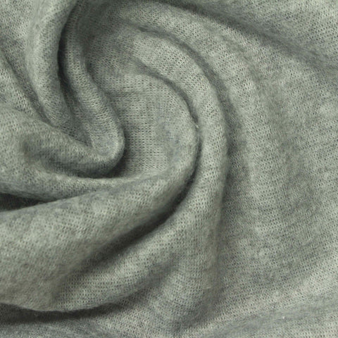 Grey Marl Fleece, Polyester, 190 gsm, 155 cm