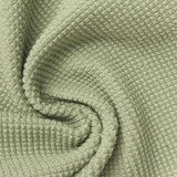 Cotton Stretch Interlock Knit Fabric, 420 gsm — Green — photo 2