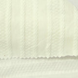Off-White Horizontal-Band Jersey Knit, Cotton — photo 2