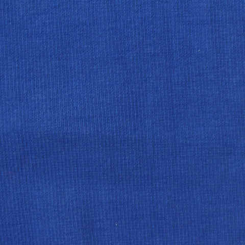 Cotton Stretch Rib Knit Fabric, 255 gsm, 120 cm — Blue