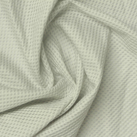 Polyester Stretch Birdseye Knit Fabric, 170 gsm, 180 cm — Khaki