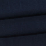 Cotton Stretch Rib Knit Fabric, 232 gsm, 160 cm — Navy — photo 2