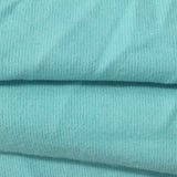 Polyester Cotton Rib Knit Fabric, 350 gsm, 120 cm — Blue — photo 2