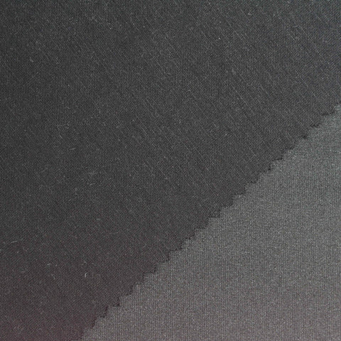 Polyester Viscose Stretch Scuba Knit Fabric, 330 gsm, 160 cm — Grey