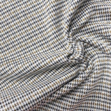 Black Fine-Houndstooth Jacquard, Polyester — photo 2