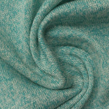 Teal Marl Chunky Knit, Viscose-Poly — photo 2