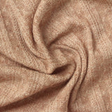 Light Brown Marl Rib Knit, Viscose-Poly — photo 2