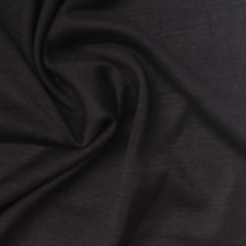 100% Silk Jersey Knit Fabric, 120 gsm, 140 cm — Grey