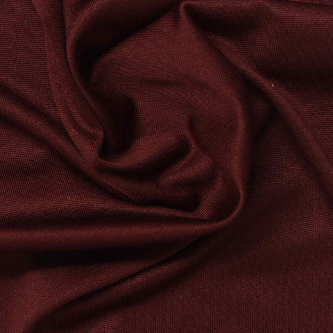 Polyester Stretch Milk Silk Knit Fabric, 140 gsm, 160 cm — Red