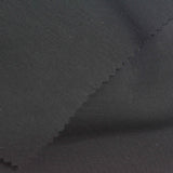 Viscose Polyester Stretch Scuba Knit Fabric, 340 gsm, 170 cm — Black — photo 2