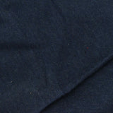 Dark Blue Marl Jersey Knit, Cotton-Poly — photo 2