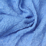 Light Blue Geometric-Diamond Jacquard, Polyester — photo 2