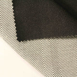 Black Marl Interlock Knit, Polyester — photo 2