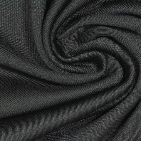 Viscose Stretch Faux Fur Fabric, 303 gsm, 180 cm — Grey