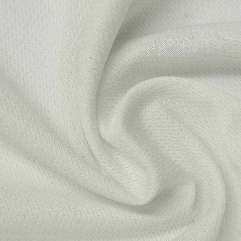 100% Polyester Birdseye Knit Fabric, 140 gsm — Beige