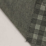 Black Plaid Jacquard, Polyester — photo 2