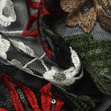 Green Leaves Mesh, Polyester — photo 2