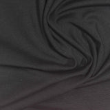 Tencel Lyocell Stretch Jersey Knit Fabric, 200 gsm, 170 cm — Black — photo 2