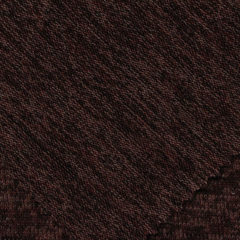Brown Marl Jersey Knit, Polyester, 220 gsm