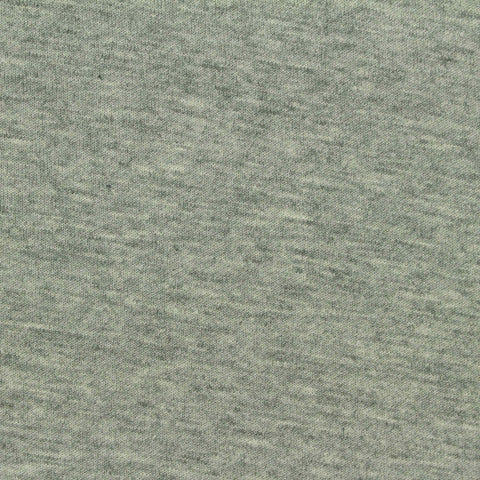 Light Grey Marl Scuba Knit, Cotton-Poly, 280 gsm, 185 cm