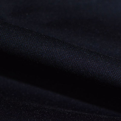 Dark Blue Marl Knit, Polyester