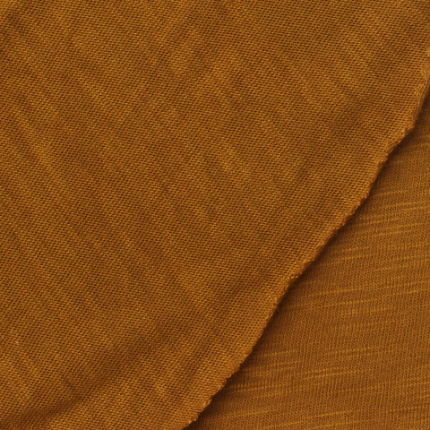 Rust Heather Jersey Knit, Cotton-Modal