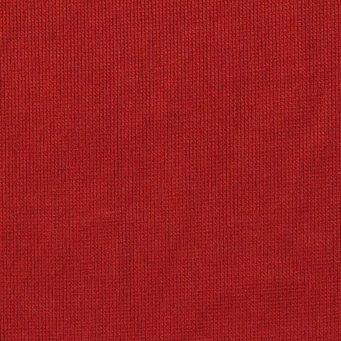 Polyester Stretch Rib Knit Fabric, 260 gsm, 165 cm — Red