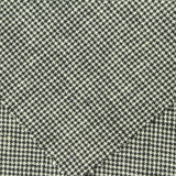 Black Houndstooth Woven, Linen-Cotton — photo 2