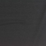 Polyester Stretch Linen-Look Fabric, 170 gsm, 150 cm — Black — photo 2