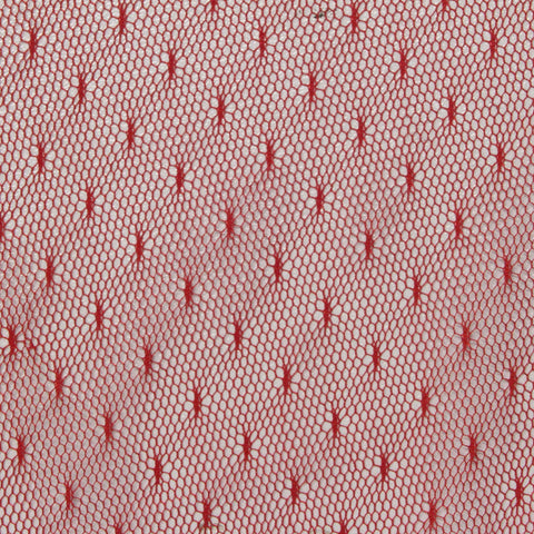 Red Dots Lace, Polyester