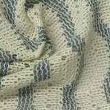 Jacquard Polyester Cotton Warp Knit Fabric, 220 gsm, 150 cm — Beige — photo 2