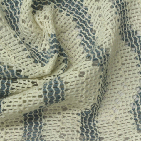 Jacquard Polyester Cotton Warp Knit Fabric, 220 gsm, 150 cm — Beige