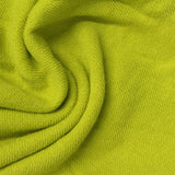 100% Cotton French Terry Fabric, 300 gsm, 180 cm — Green — photo 2